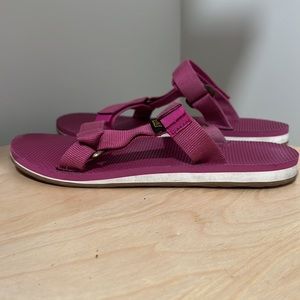 Pink Slip On Tevas
